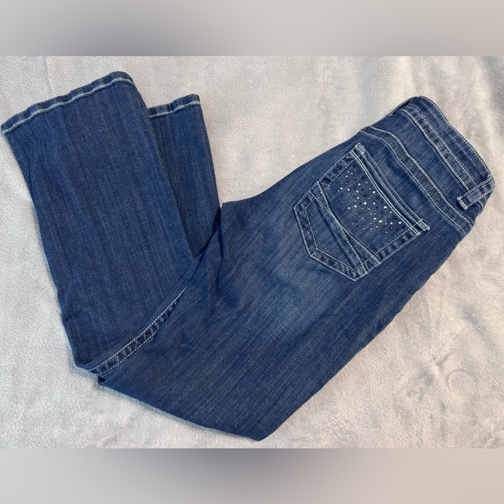 Lee Slender Secret "Lower on the Waist" Bootcut Jeans Size 10 Petite - Picture 6 of 7
